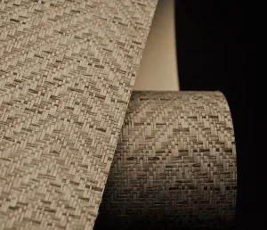 Modern Style Paper Weave Wallpaper for Living Room Waterproof and Anti Static Home Decor