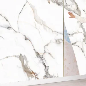 Modern Style Self Adhesive 3D Vinyl Wallpaper Moisture Proof Waterproof for Bedroom Bathroom Hotel Interior