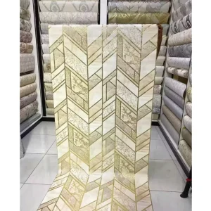 Modern Style Wallpaper 1.06M Embossed Wallpaper Living Room Background Wall Paper Metallic 3D PVC Wallpaper