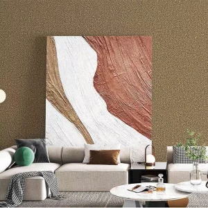 Modern Thick Plain Solid Color Cloth Non Woven Wallpaper American Country for Bedroom Living Room Hotel Wall Covering
