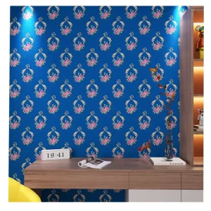 Modern Tropical Peel and Stick Wallpaper Floral Removable Wall Decoration Vinyl Wallpaper Adhesive Roll Guangzhou