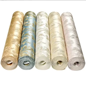 Modern Vintage Floral Wallpaper Self Adhesive Non Woven 3D Texture for Farmhouse Cottage Style Living Room Hotel Apartment