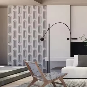 Modern WPC Wall Panel For Interior Exterior Decoration With 3D Design Waterproof & 5+ Year Warranty