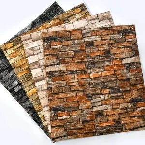 Modern Wallpapers Minimalist Home Decoration Wall Stickers Self Adhesive Foam 3D Wallpaper