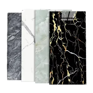 Modern Waterproof Anti Static Peel Stick Bathroom Self Adhesive DIY Wall Tiles Wallpaper Kitchen Wall Tile Stickers