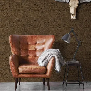 Modern Waterproof Anti static Textured Non Woven Wall Paper Rolls for Bedroom Living Room Hotel & Hospital Use
