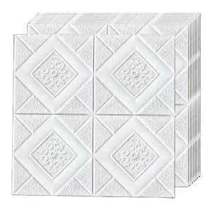 Modern Waterproof Brick Stone Mural Wallpaper 3D Geometric Wall Paper