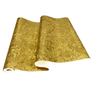 Modern Waterproof Glue Free Gold and Silver Foil PVC Wallpaper Household Living Room Bedroom 3D Interior Decoration KTV Hotel Bar