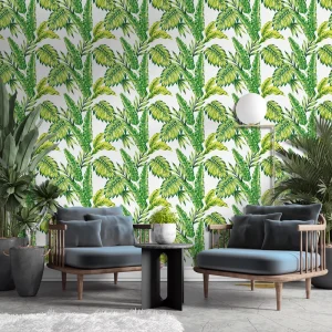 Modern Waterproof Landscape Peel and Stick Wallpaper Self-Adhesive Wall Mural for Kitchen Bathroom Living Room TV Sofa Bedroom