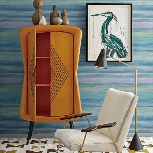 Modern Waterproof Non Woven Wallpaper Rolls Scratch Resistant Wallcovering for Dining Hall Bedroom Living Room Home Decor