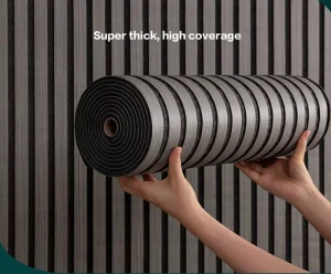 Modern Waterproof PVC 3D Geometric Wallpaper Self Adhesive Wall Sticker for Kitchen Living Apartment Household Entertainment