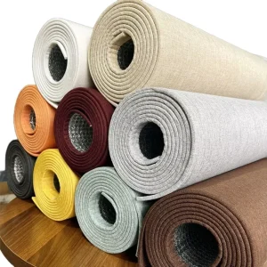 Modern Waterproof Thickened Linen Self Adhesive Wallpaper Soft Wall Sticker for Bedroom Living Room Background Wall Decoration