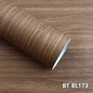 Modern Waterproof Wood Design Self Adhesive Thick Vinyl Wallpaper Roll for Kitchen Living Room Bedroom Walls