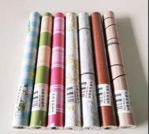 Modern and Simple PVC Self adhesive Wallpaper with Matte Texture Fashionable and Practical