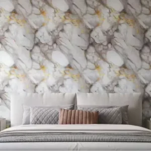 Moisture Proof Customized Self Adhesive Wallpaper Waterproof Decorative Paper Roll
