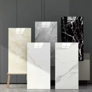 Mold Proof Waterproof Self Adhesive PVC Wallpaper Wood Texture 3D Textured Design European Kitchen Sound Absorbing Wall Panel
