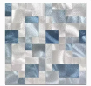 Mosaic Wall Tile Peel and Stick Self Adhesive Waterproof 3D Wall Panels Kitchen Bath Tile Backsplash