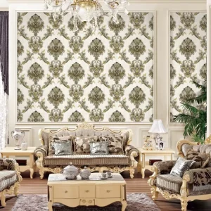 Most Popular Wallpapers Low Price Flower 1.06M Pvc Wallpaper for Home Decoration