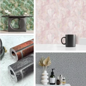 Multi-spec Modern PVC Vinyl Wallpaper Rolls Wall Sticker Nature Floral Living Room Bedroom Household Commercial