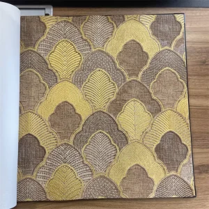 Mural Wallpaper for Bedroom 3D Luxury Gold Living Room Wallpaper