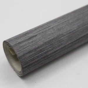 Natural Black Sisal Grasscloth Wallpaper Eco Friendly Natural Fiber Wall Covering for Luxury Hotel Project Interior Decor Roll