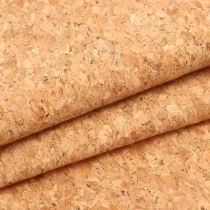 Natural Cork Fabric Double Face Environmental Protection High Quality for Backpack Wallpaper