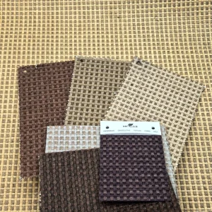 Natural Jute&Paper Thread Woven Wallpaper Eco Friendly Textured Wallcovering for Cabinet Furniture Door Home Hotel Decor