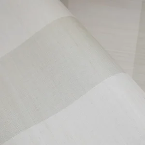 Natural Material Grasscloth Fabric Wallpaper Double Color Abaca Wall Coverings