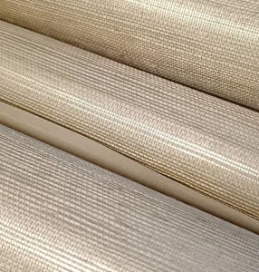 Natural Paper Waterproof Moisture proof Anti static Sound Absorbing Fireproof Modern Eco friendly Wallpaper Easy DIY Customized