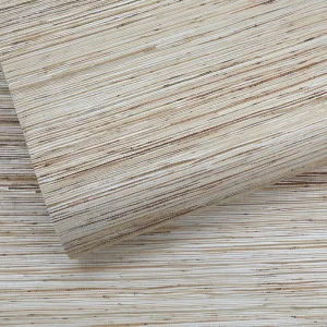 Natural Silver Grasscloth Wallcoverings Wallpaper