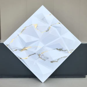 New Design Colorful 3d Pvc Wall Panel Wall Decoration Waterproof Wallpaper Wall Covering