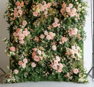 New Design Customized Tropical Wall Artificial Greenery Wall Backdrop For Party Decoration