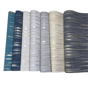 New Design Eco-friendly Wallcovering 53cm Non Woven Wallpaper Rolls Home Decor Textured Wallpaper