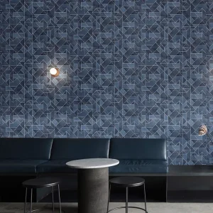 New Design Natural Grasscloth Wallpaper Navy Blue Real Reed Wallpaper Roll for Home Walls Wallcoverings