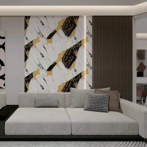 New Design Waterproof Shiny Surface Foam Wallpaper Roll 120*30oCM Wall Sticker Self Adhesive