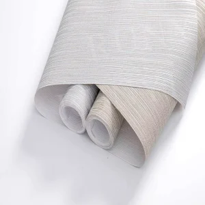 New Fashion Fireproof Waterproof Wallpaper White Rolls Wall Canvas Peel and Stick Removable Reusable Wallpaper for Home Decor
