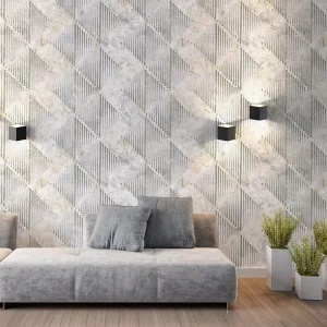 New Modern Apartment House Decor Texture Artistic PVC Wallpaper Waterproof Fireproof for Living Room Bedroom Hotel