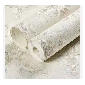 New Product Explosion Non Woven Self Adhesive Custom Wallpaper Embossed Wall Emboss Wallpaper Roll 3D for Home