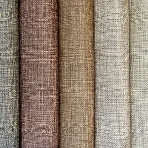 New Style PVC Vinyl Interior Decorative Silk Fabric Wall Cloth Covering for Bedroom Fireproof Decorative Film