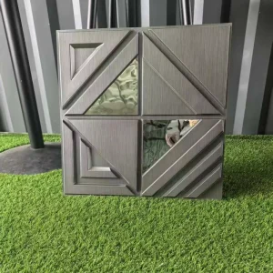 New Wall Decor Trending Easy Install Waterproof Wallpaper 3D Mirror Panels PVC