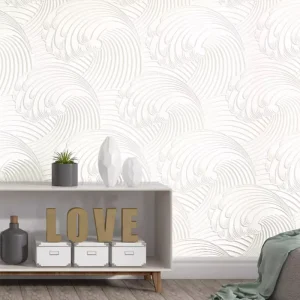New Wallpaper Design High Quality Flower Wallpaper Textured Paintable Pvc Wallpaper