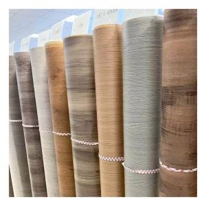 New Wood PVC Wallpaper Stock Lot Self Adhesive Paper and Film Wooden Adhesive Foil