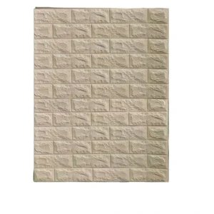 Newest Fashion Bathroom 3D Wallpaper Foam Brick Sticker 3D Wall Sticker