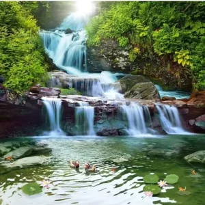 Newly Designed Custom Mural Scenery 3D Patterned Wallpaper for Home Decoration with Modern Simplicity Design Cultural Wall Model