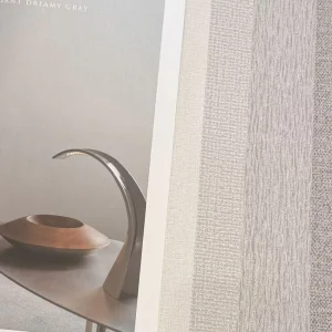 Non Pasted Wallpaper Neutral Wall Covering for Home & Commercial Decor