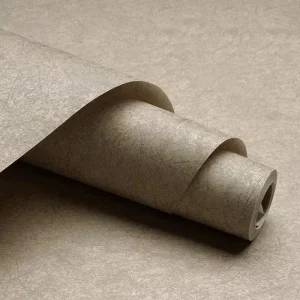 Non Woven Embossing Wallpaper Luxury Damask Design