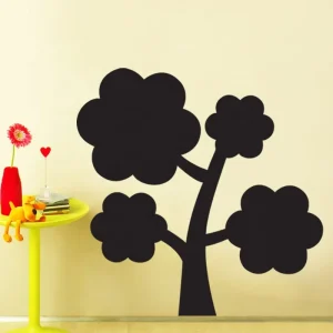 Non toxic Customized Wall Sticker Sheet for Baby Kids Room Self Adhesive Blackboard Wallpaper Magnetic Calendar