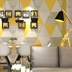 Nordic Minimalist Abstract Lines Geometric TV Background Wall Mural Wallpaper Modern Wall Decor Wall Paper 3D Papel De Parede