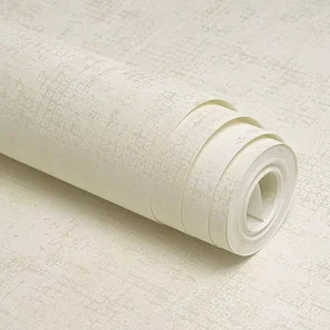 Nordic Style Plain Color Small square Texture Nonwoven Fabric Wallpaper Warm Bedroom Senior Restaurant Study Children’s Room