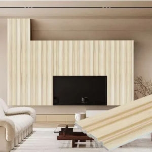 OEM Easy Install Waterproof Decorative Polystyrene 3D PS Wall Panel For 3D TV Background Wall